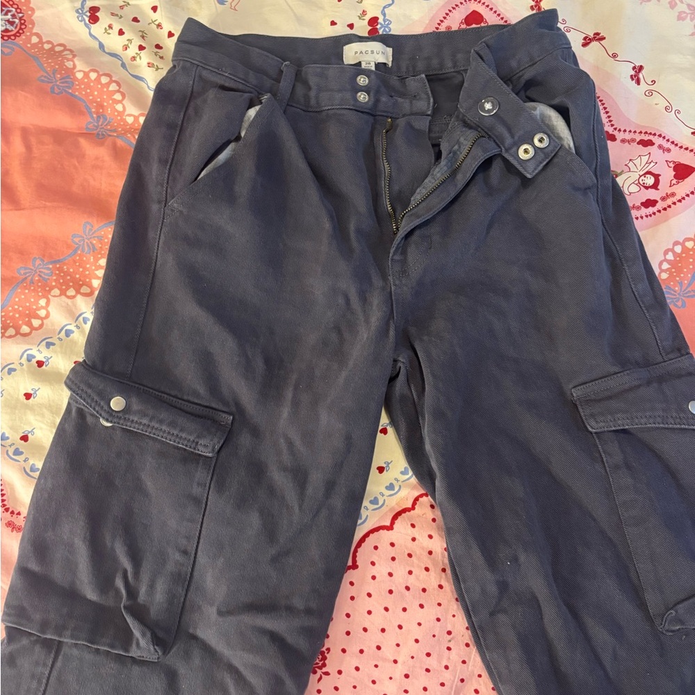 PacSun Charcoal Cargo Pants